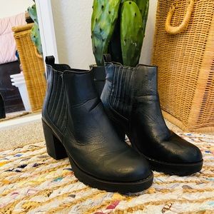 Cathy Jean Leather Booties